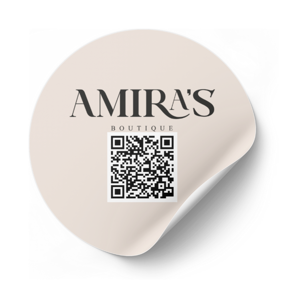 Stickers QR Circulares